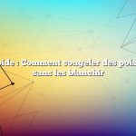 Réponse rapide : Comment congeler des pois mange-tout sans les blanchir